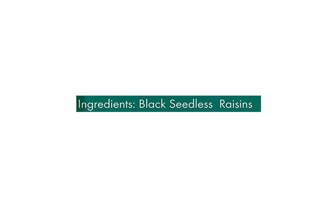 Sun A Do Afghani Seedless Black Raisins   Glass Jar  200 grams